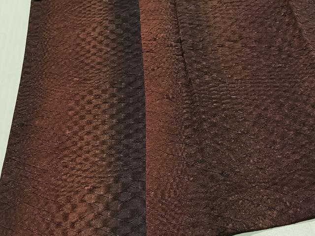 平和屋着物＃道行コート　霞文　暈し染め　正絹　逸品　CABL4345ua