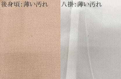 平和屋着物■訪問着　刺繍　流水文箱花文　暈し染め　金銀彩　正絹　逸品　CABL4358ua
