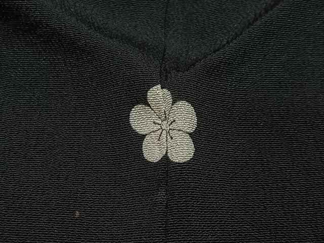 平和屋着物■豪華黒留袖　駒刺繍　雲取り飛鶴文　暈し染め　金彩　正絹　逸品　CABL4369ua