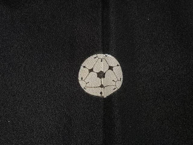 平和屋着物■豪華黒留袖　刺繍　流水松文　金彩　洗える着物　CABL4376ua