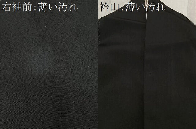 平和屋着物■豪華黒留袖　作家物　風景文　正絹　逸品　CABL4377ua