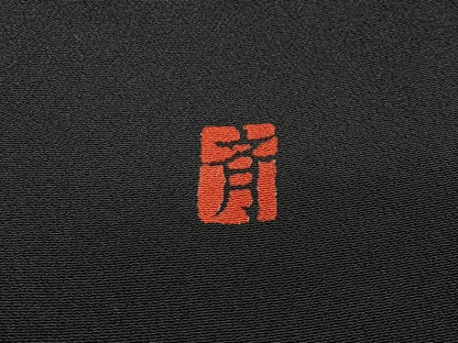 平和屋着物■豪華黒留袖　作家物　刺繍　流水風景文　暈し染め　金糸　正絹　逸品　CABL4380ua