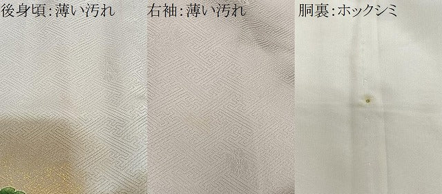 平和屋着物■豪華色留袖　駒刺繍　遠山風景文　暈し染め　金彩　正絹　逸品　CABL4383ua