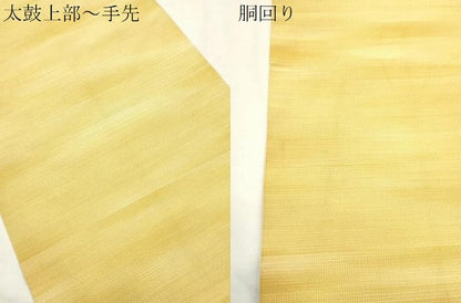 平和屋着物●京都の和装業の老舗一門　千切屋　爪掻き本綴れ　八寸名古屋帯　霞文　正絹　逸品　CABL4404dy
