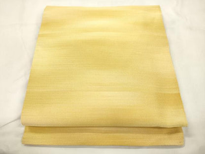 平和屋着物●京都の和装業の老舗一門　千切屋　爪掻き本綴れ　八寸名古屋帯　霞文　正絹　逸品　CABL4404dy