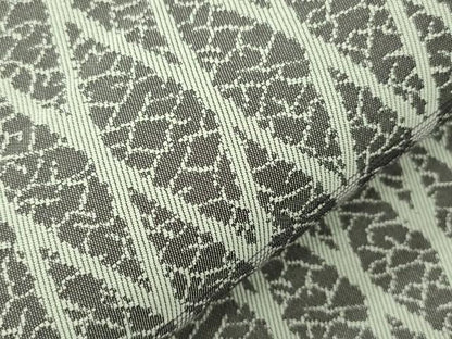 平和屋着物●両面　全通柄袋帯　幾何学文　正絹　逸品　CABL4415dy