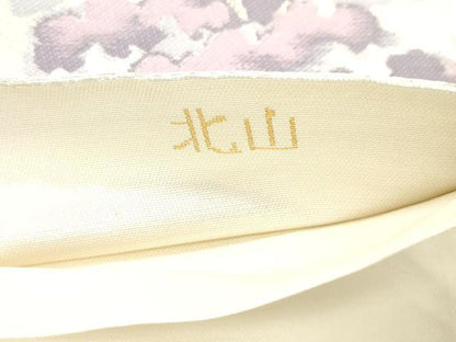 平和屋本店▼六通柄袋帯　北山　本金二重箔　正絹　逸品　CABL4449dy