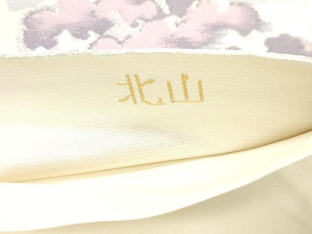 平和屋本店▼六通柄袋帯　北山　本金二重箔　正絹　逸品　CABL4449dy