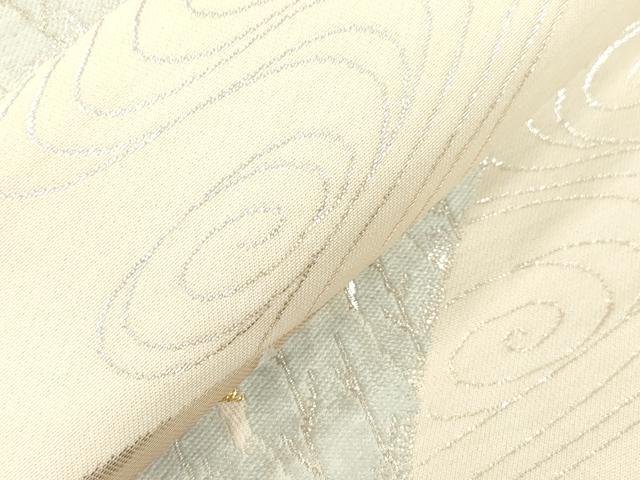 平和屋本店▼六通柄袋帯　竜安寺　本金二重箔　正絹　逸品　CABL4464dy
