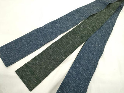 平和屋着物●男性　両面　角帯　霞文　綿　逸品　CABL4662dy