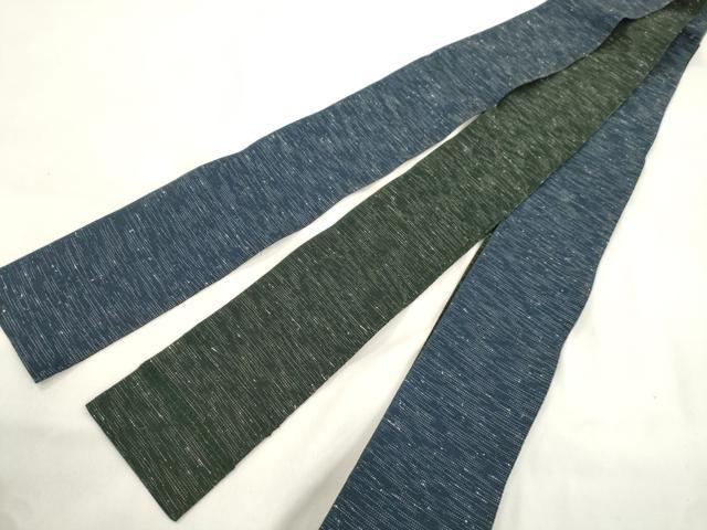 平和屋着物●男性　両面　角帯　霞文　綿　逸品　CABL4662dy