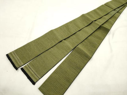 平和屋着物●男性　角帯　霞文　正絹　逸品　CABL4666dy