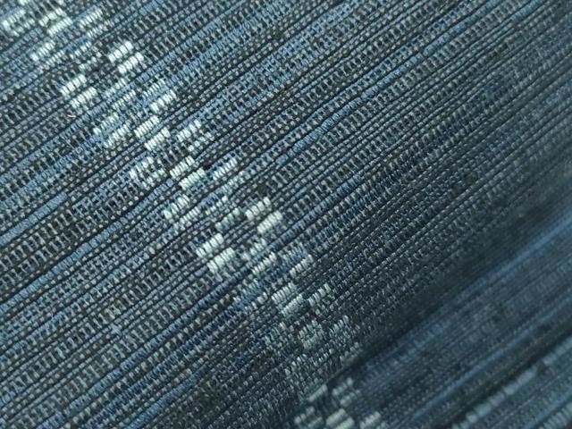 平和屋着物●男性　角帯　幾何学文　正絹　逸品　CABL4668dy