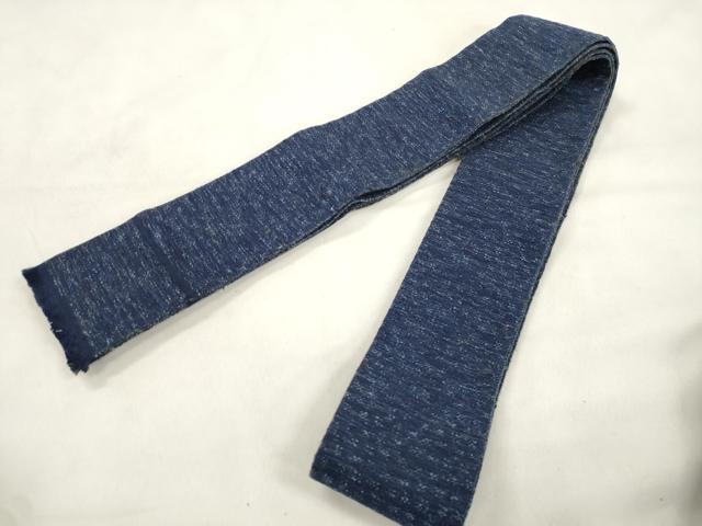 平和屋着物●男性　角帯　霞文　正絹　逸品　CABL4677dy