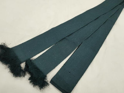 平和屋着物●男性　角帯　霞文　正絹　逸品　CABL4685dy