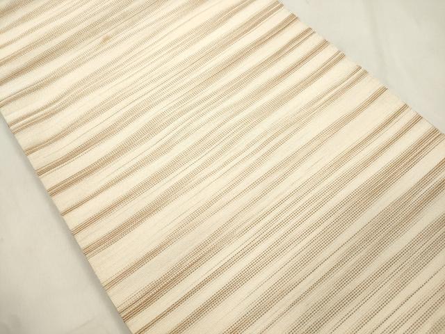 平和屋着物●爪掻本綴作家　伊達静　八寸名古屋帯　霞文　正絹　逸品　CABL4740dy