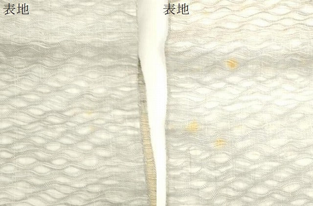 平和屋着物▽太鼓柄袋帯　スリーシーズン　春夏秋　櫛織　刺繍　草花文　金銀彩　正絹　逸品　CABL4758dy