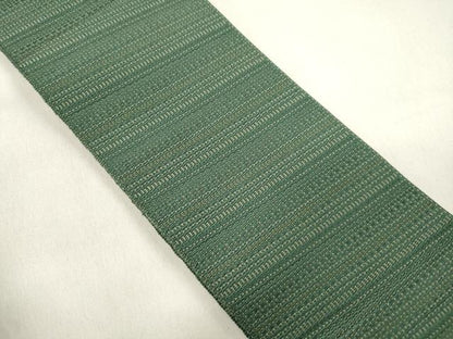 平和屋着物●男性　本場筑前博多織　角帯　霞文　正絹　逸品　CABL4780dy