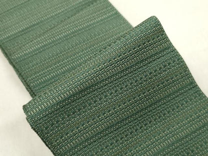 平和屋着物●男性　本場筑前博多織　角帯　霞文　正絹　逸品　CABL4780dy