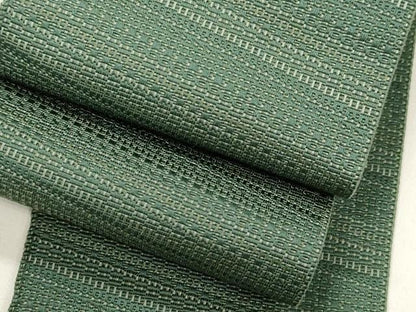 平和屋着物●男性　本場筑前博多織　角帯　霞文　正絹　逸品　CABL4780dy
