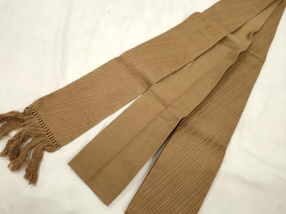 平和屋着物●男性　角帯　斜線文　香染色　CABL4784dy