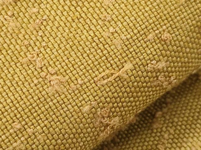 平和屋着物●男性　本場筑前博多織　角帯　霞文　正絹　逸品　CABL4789dy