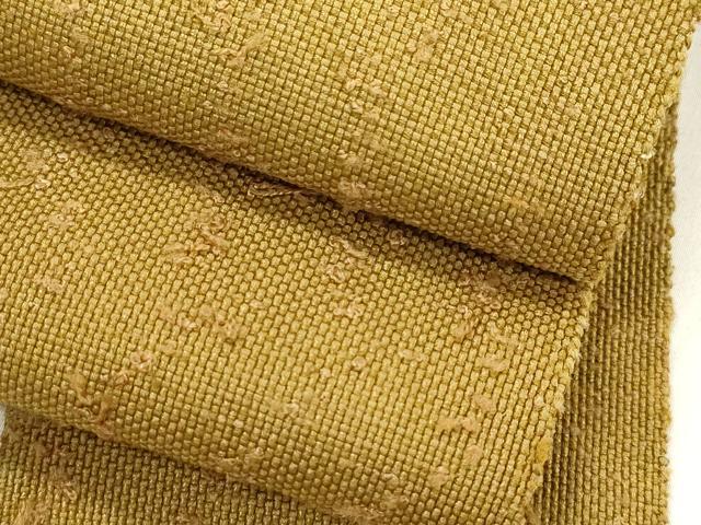 平和屋着物●男性　本場筑前博多織　角帯　霞文　正絹　逸品　CABL4789dy