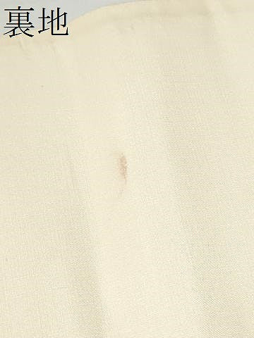 平和屋本店▼六通柄袋帯　唐織　色紙取丸華文　純金箔24K　正絹　逸品　CABL4824hy