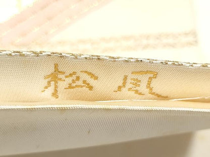 平和屋本店▼六通柄袋帯　松風　本金24K箔　正絹　逸品　CABL4828hy