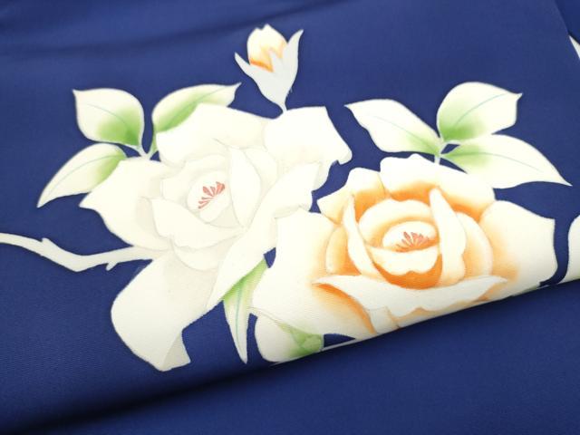 平和屋着物▼塩瀬　九寸名古屋帯　枝椿　正絹　逸品　CABL5077hy