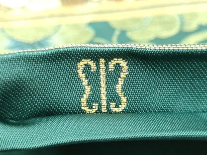 平和屋着物●西陣　川島織物　六通柄　本袋帯　花唐草文　金糸　正絹　逸品　CABL5102hy