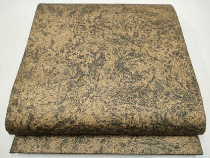 平和屋着物●両面　両方向　全通柄袋帯　斜線文　引箔　正絹　逸品　CABL5139hy