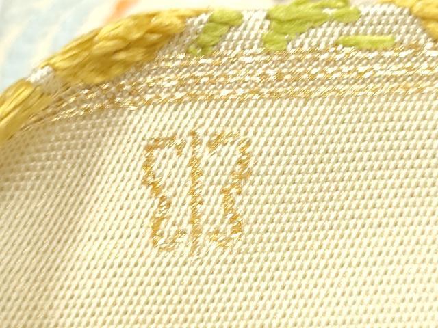 平和屋着物●西陣　川島織物　六通柄　本袋帯　唐織　鳳凰花文　金糸　正絹　逸品　CABL5157hy