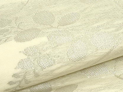 平和屋着物＊夏物　六通柄袋帯　萩　銀糸　正絹　逸品　CABL5202rv