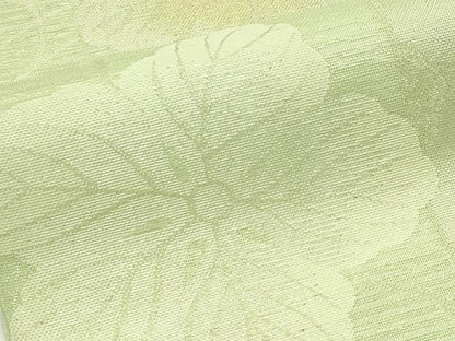 平和屋着物＊夏物　六通柄　本袋帯　草花文　金銀糸　正絹　逸品　CABL5209rv