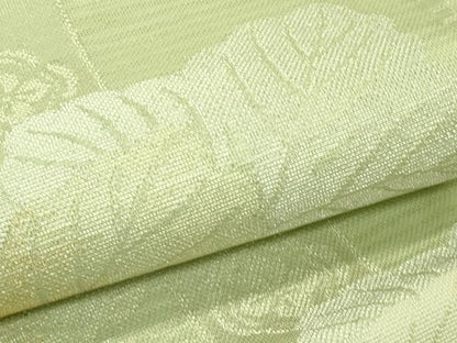 平和屋着物＊夏物　六通柄　本袋帯　草花文　金銀糸　正絹　逸品　CABL5209rv