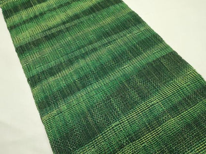 平和屋着物＊夏物　八寸名古屋帯　霞文　正絹　逸品　CABL5230rv