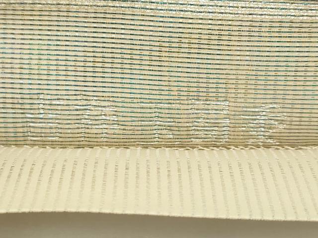平和屋着物＊夏物　太鼓柄袋帯　唐織　吉祥玉蜀黍　金糸　正絹　逸品　CABL5248rv