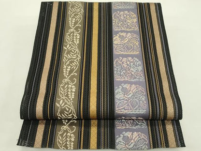 平和屋着物＊夏物　本場筑前博多織　八寸名古屋帯　羅献上　正絹　逸品　CABL5268rv