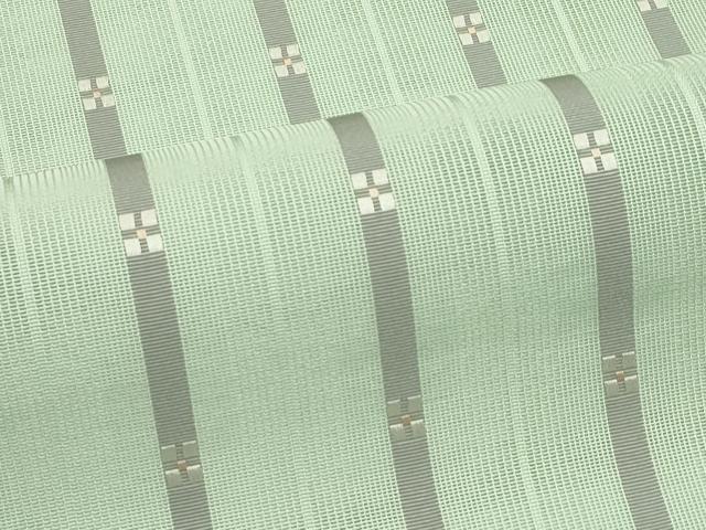 平和屋着物＊夏物　本場筑前博多織　八寸名古屋帯　間道　正絹　逸品　CABL5281rv