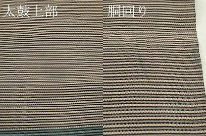 平和屋着物＊夏物　八寸名古屋帯　ロつ　舞蝶草木文　正絹　逸品　CABL5303rv