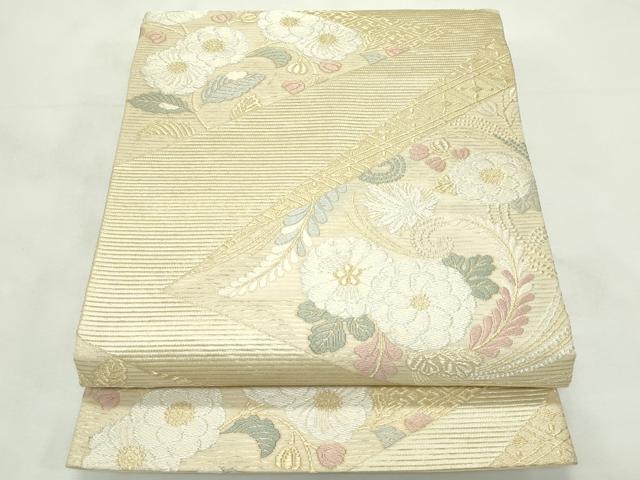 平和屋着物＊夏物　六通柄袋帯　唐織　辻が花　金銀糸　正絹　逸品　CABL5310rv