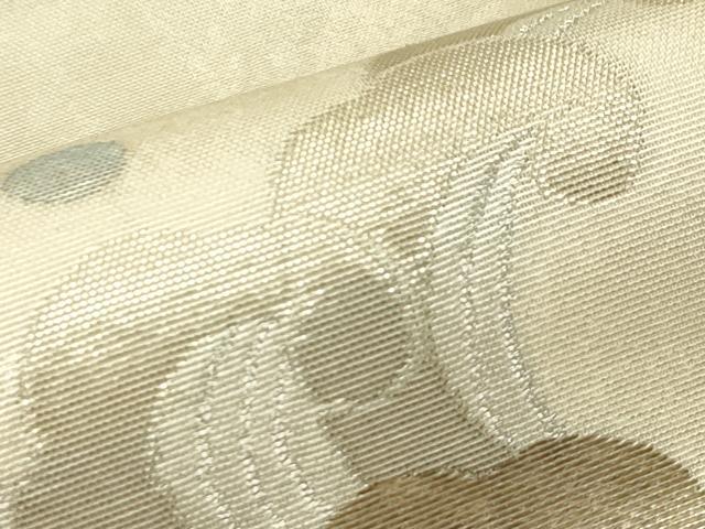 平和屋着物＊夏物　太鼓柄袋帯　立波文　金銀糸　正絹　逸品　CABL5319rv
