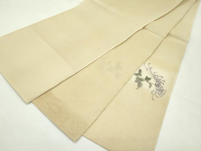 平和屋着物＊夏物　太鼓柄袋帯　手描き　乱菊　正絹　逸品　CABL5327rv