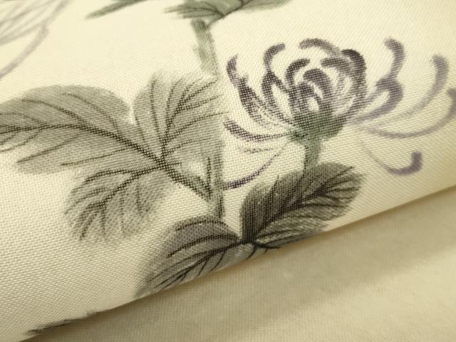 平和屋着物＊夏物　太鼓柄袋帯　手描き　乱菊　正絹　逸品　CABL5327rv
