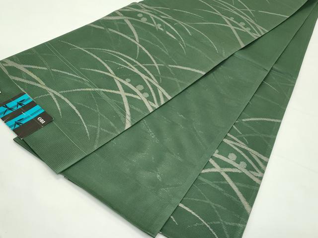 平和屋着物＊夏物　六通柄　京袋帯　露芝文　銀糸　未使用　CABL5343rv