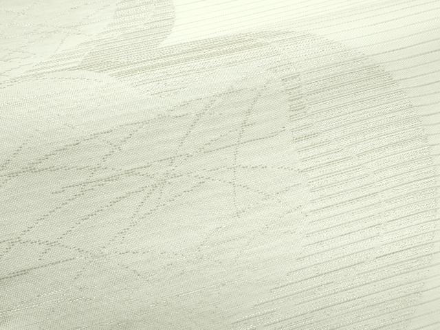 平和屋着物＊夏物　西陣　川島織物　＜英＞はなぶさ謹製　六通柄　京袋帯　芝草文　銀糸　たとう紙付き　CABL5358rv