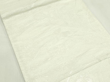 平和屋着物＊夏物　六通柄袋帯　草花文　銀糸　CABL5368rv