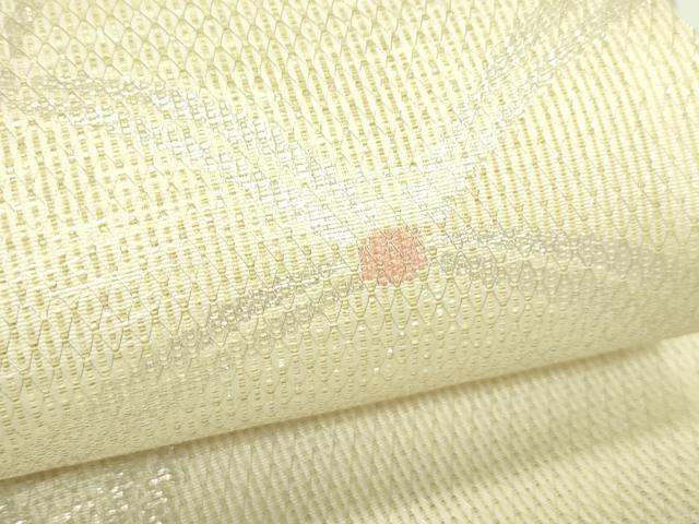 平和屋着物＊夏物　六通柄　京袋帯　露芝文　青海波　銀糸　CABL5369rv