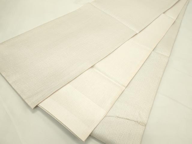 平和屋着物＊夏物　太鼓柄袋帯　刺繍　ビーズ　抽象文　金銀糸　正絹　逸品　未使用　CABL5388rv